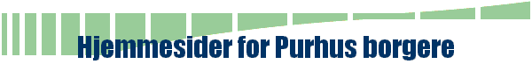 Hjemmesider for Purhus borgere