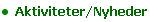 Aktiviteter/Nyheder